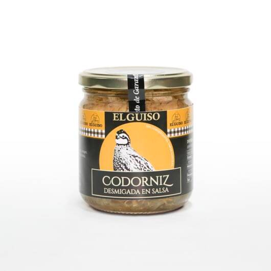 CODORNIZ DESMIGADA EL GUISO, 370 GR
