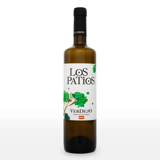 VINO VERDEJO LOS PATIOS 12º, BOT 75 CL